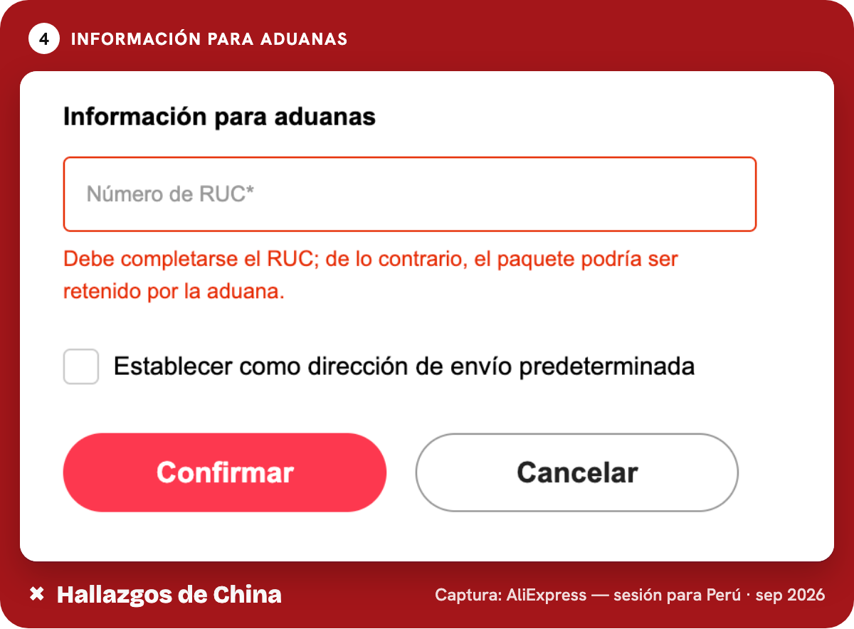 Controla los límites de aduanas y tu DNI