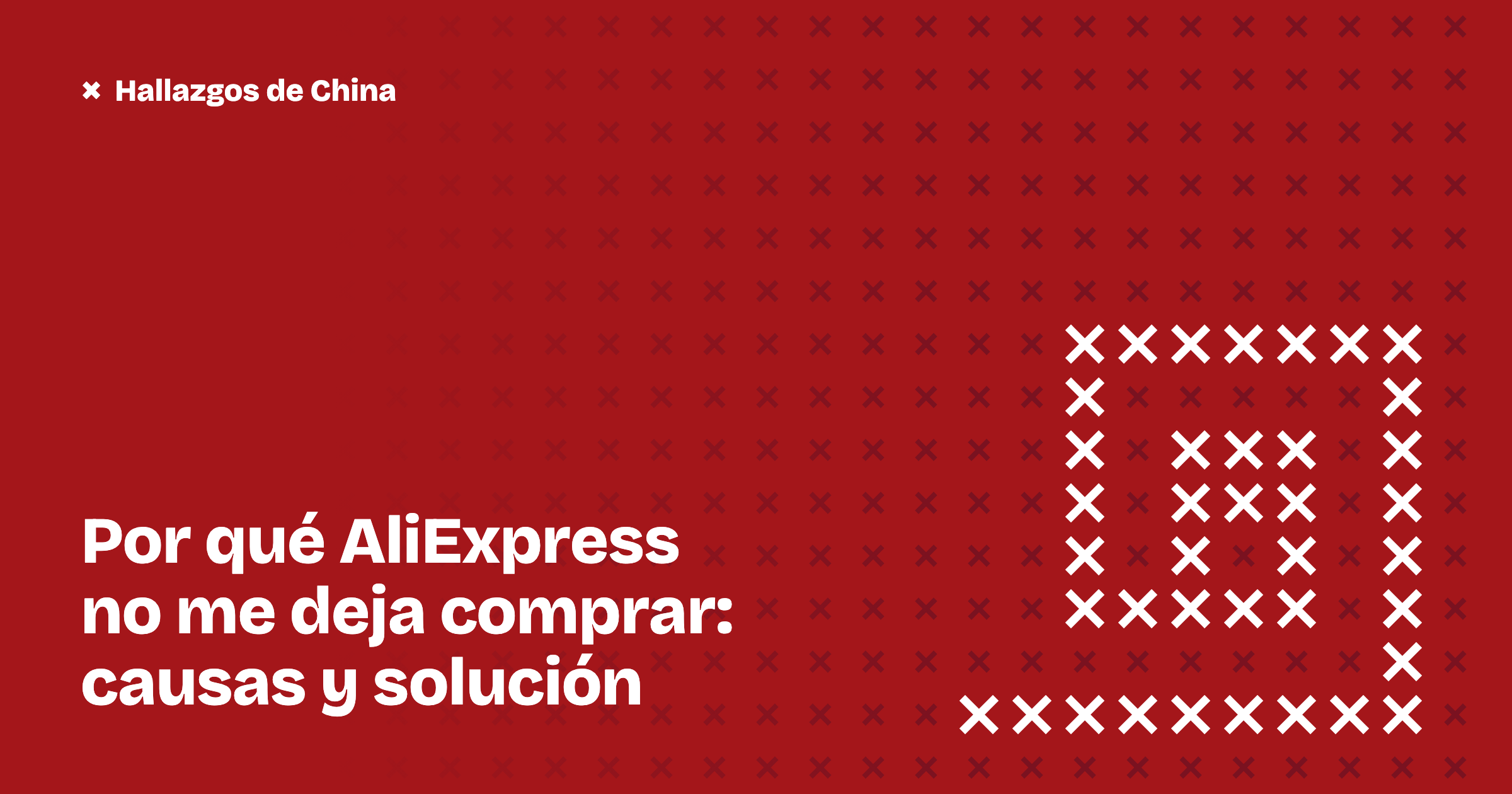 Por qué AliExpress no me deja comprar: causas y solución