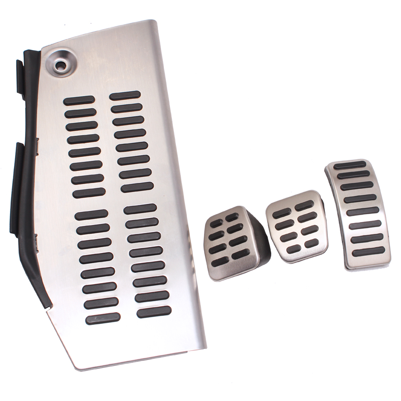 Cherk Pedales y reposapiés de aluminio para VW, Audi y Seat