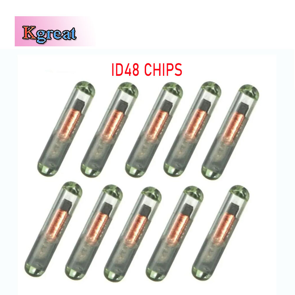 Chip transponder de vidrio ID48 kgreat para llave de auto