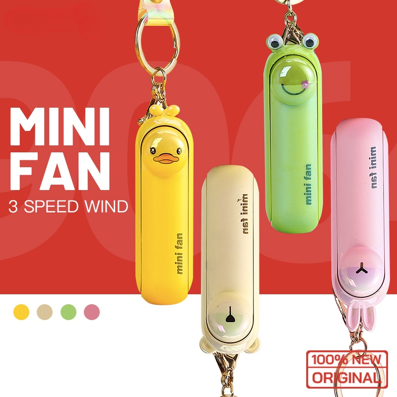 Mini ventilador de mano plegable con carga USB