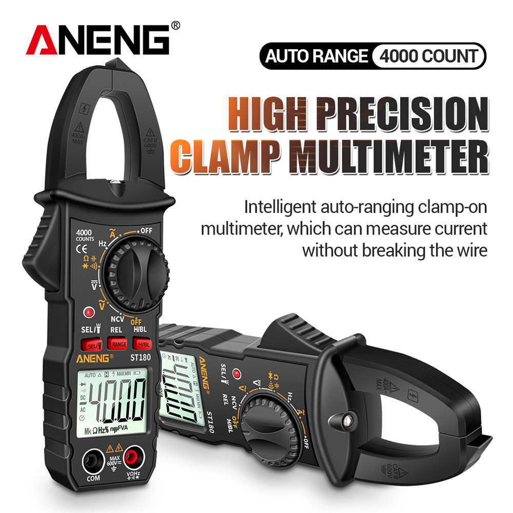 Pinza amperimétrica digital ANENG ST180