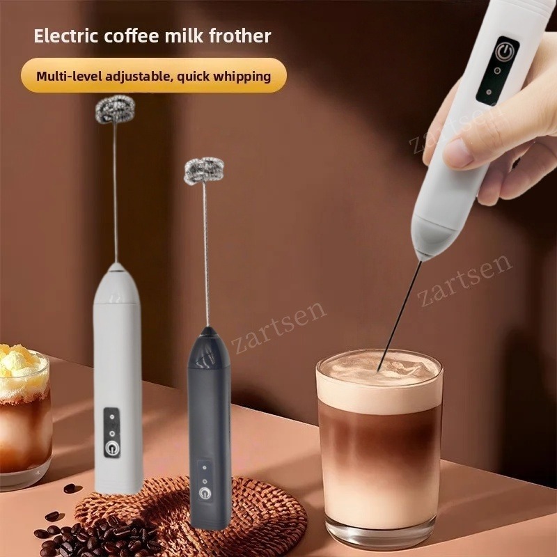 Espumador de leche ZARTSEN recargable por USB-C