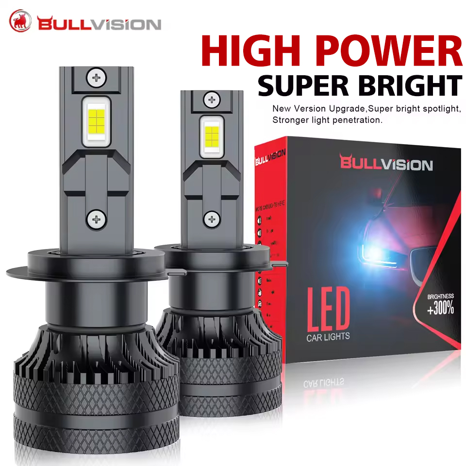 Ampolletas LED Dualvision de 6000K para focos de auto, pack de 2