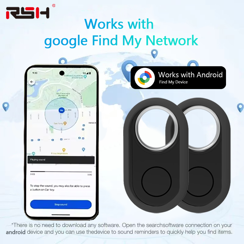 Rastreador bluetooth para Android y red Find My