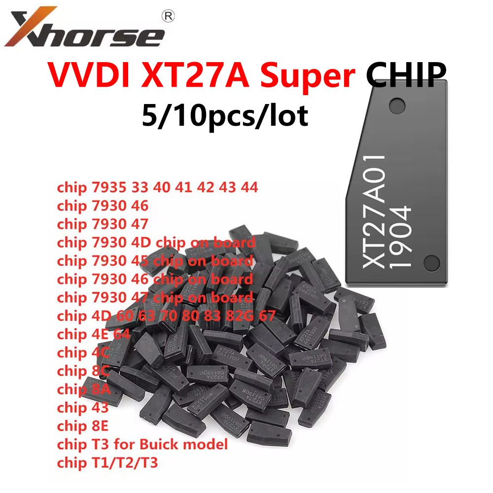 Chips transponder Xhorse VVDI XT27A para llaves de auto